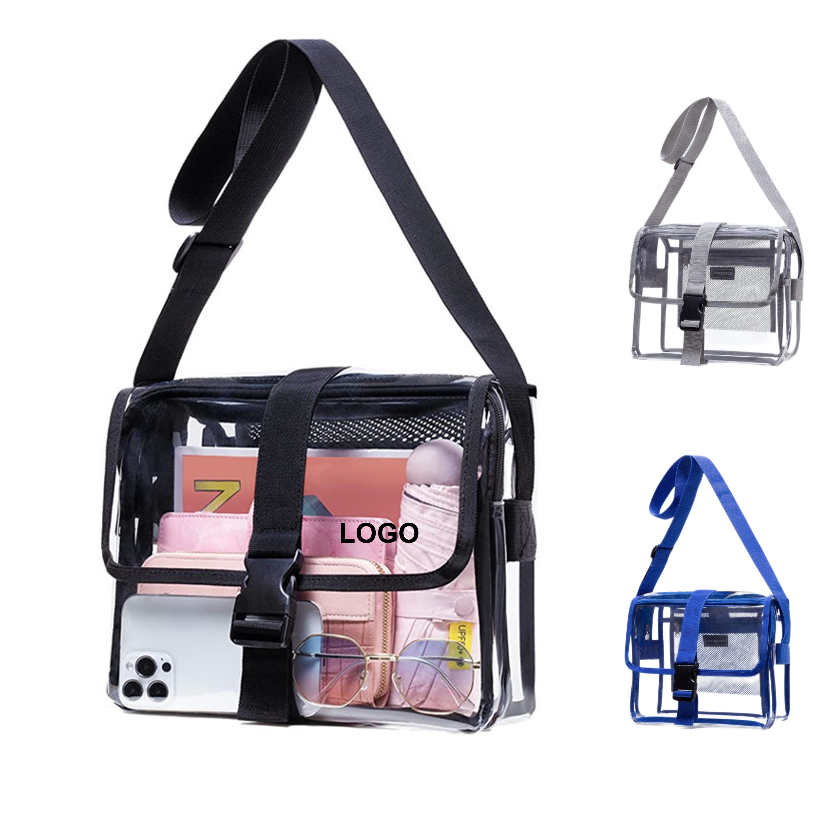 Clear Shoulder Bag (direct import) 2