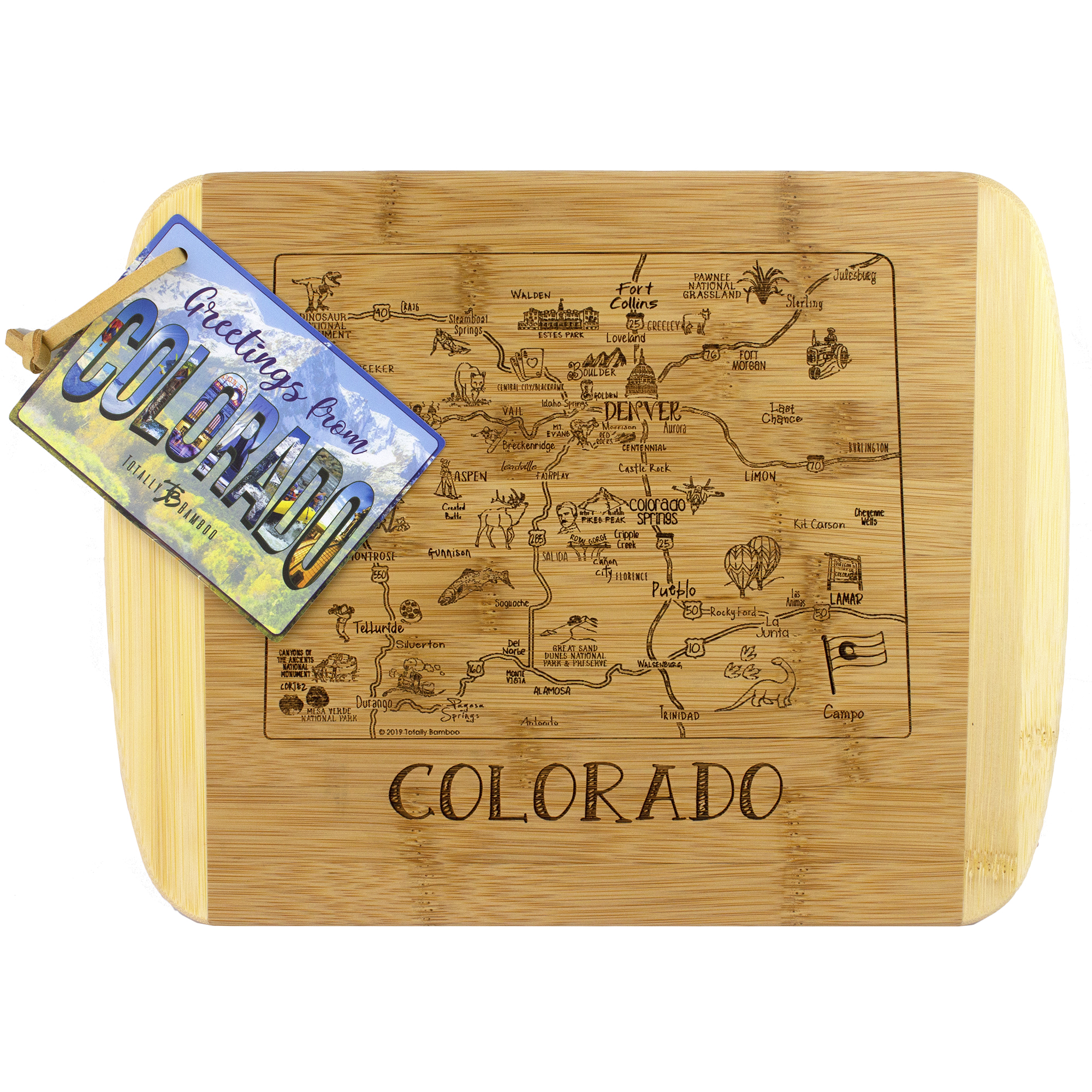 A Slice of Life Colorado Serving & Cutting Board 7