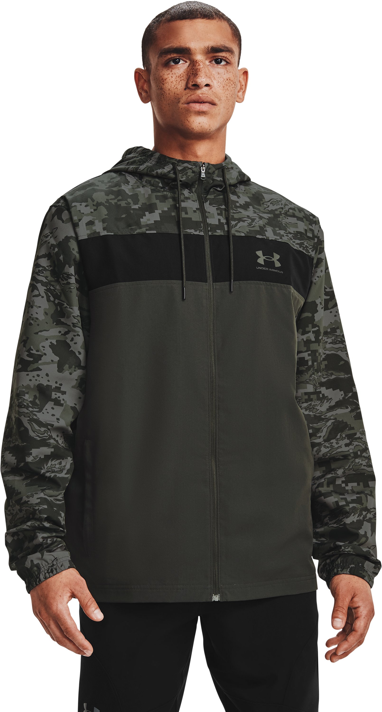 UA Sportstyle Camo Men's Windbreaker Jacket 5