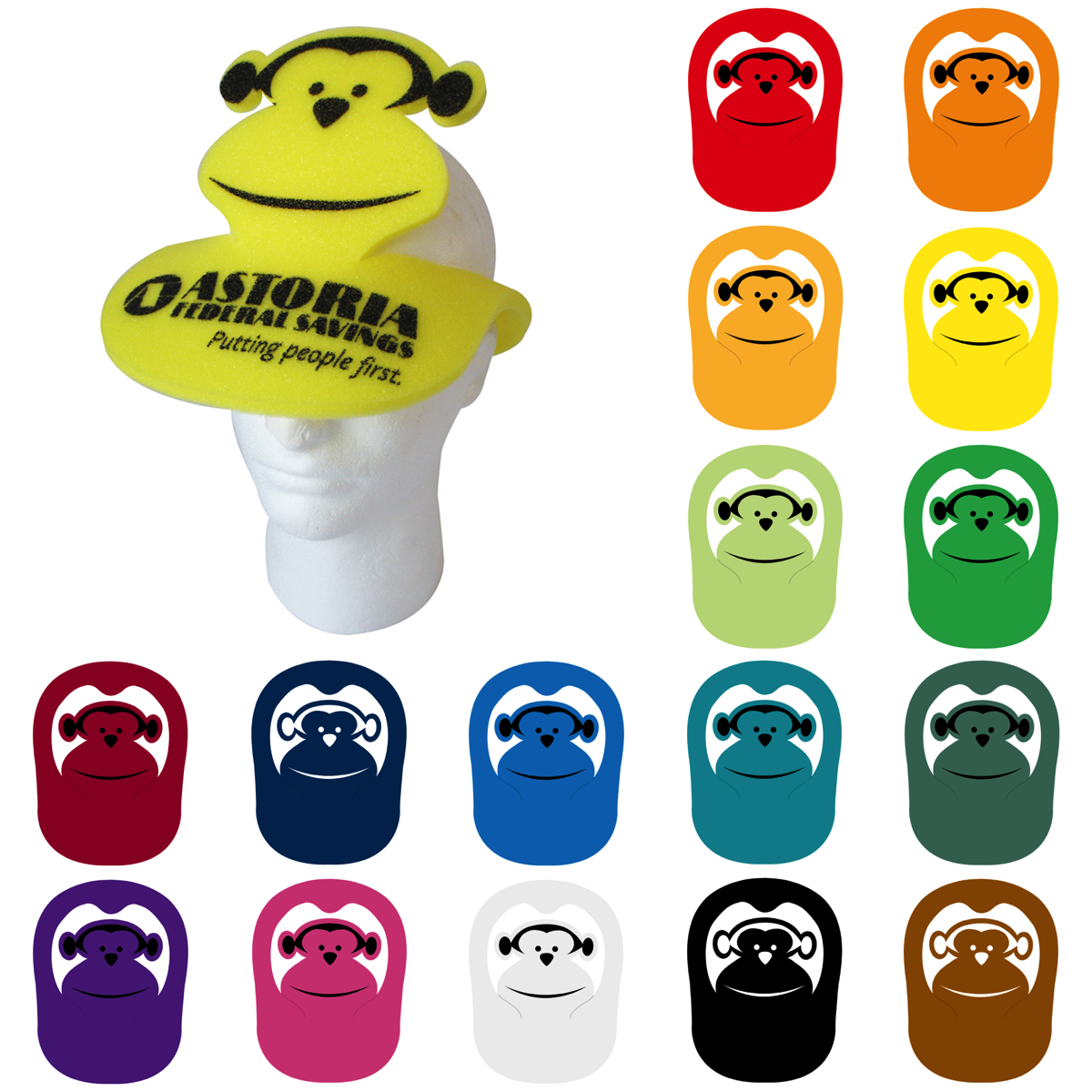 Monkey Popup Visor 16