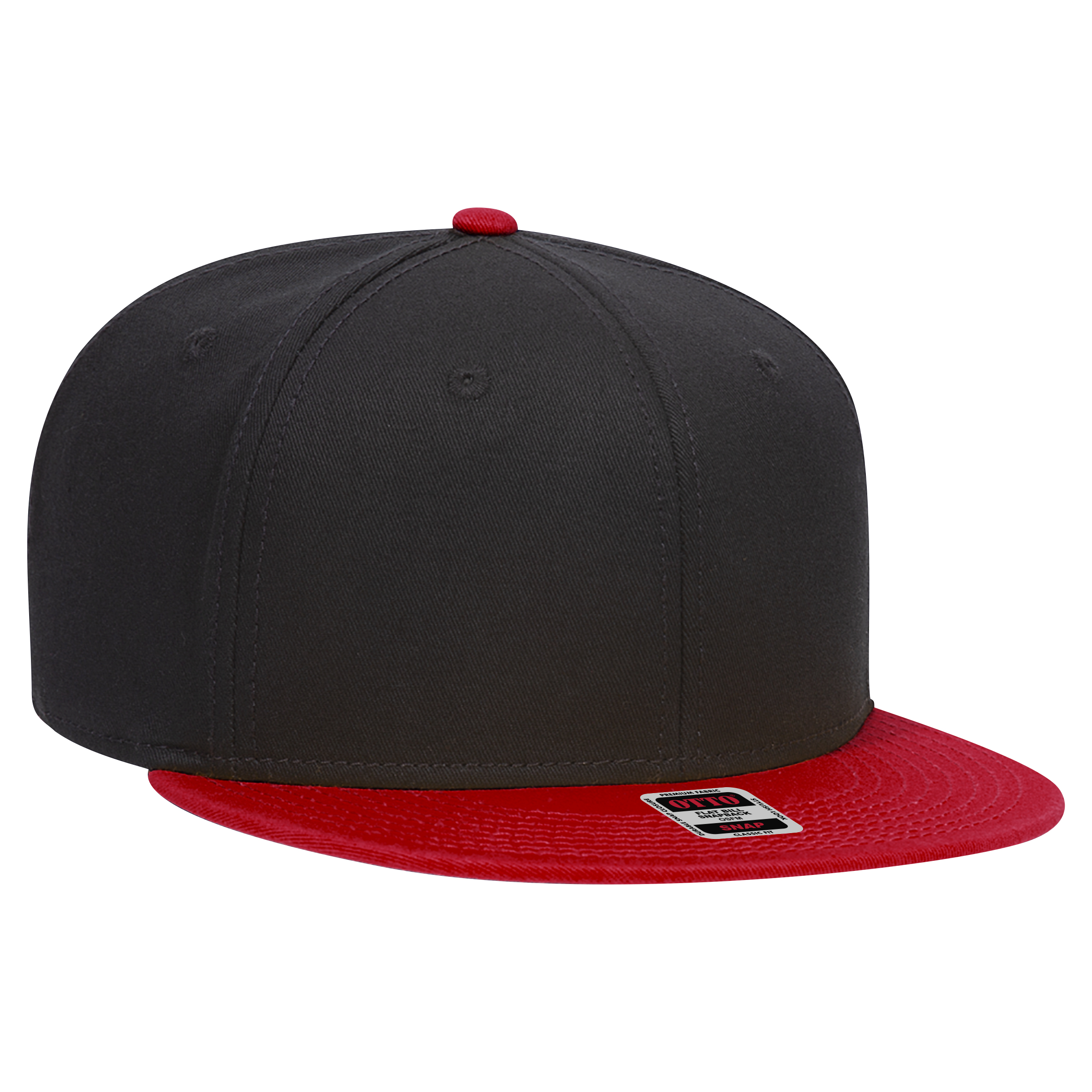 OTTO CAP® OTTO SNAP 6 Panel Pro Style Snapback Hat 3