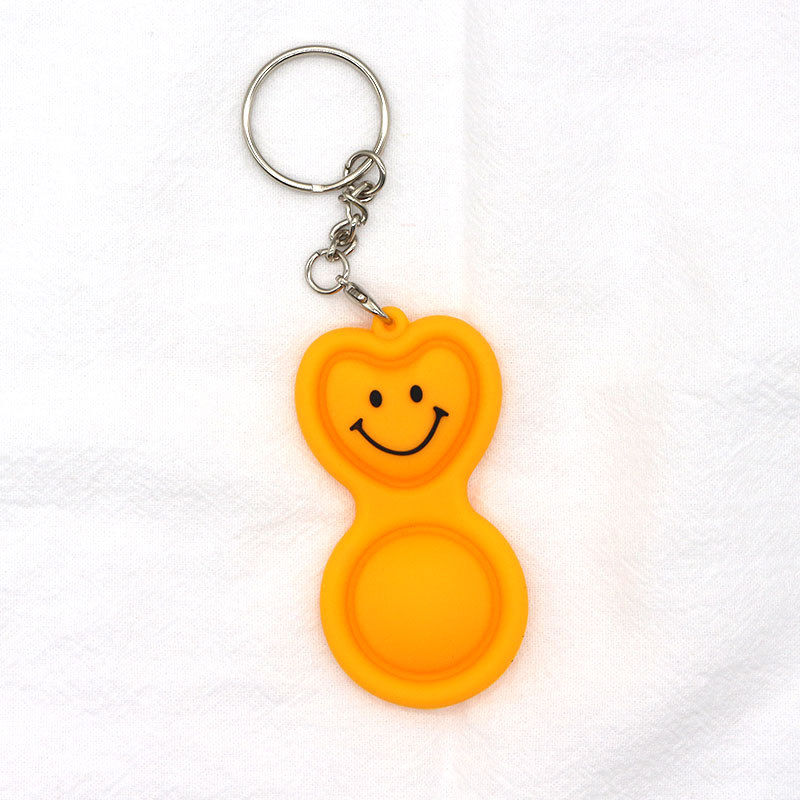 2 Bubbles Push Pop Fidget Sensory w/Keychains 21