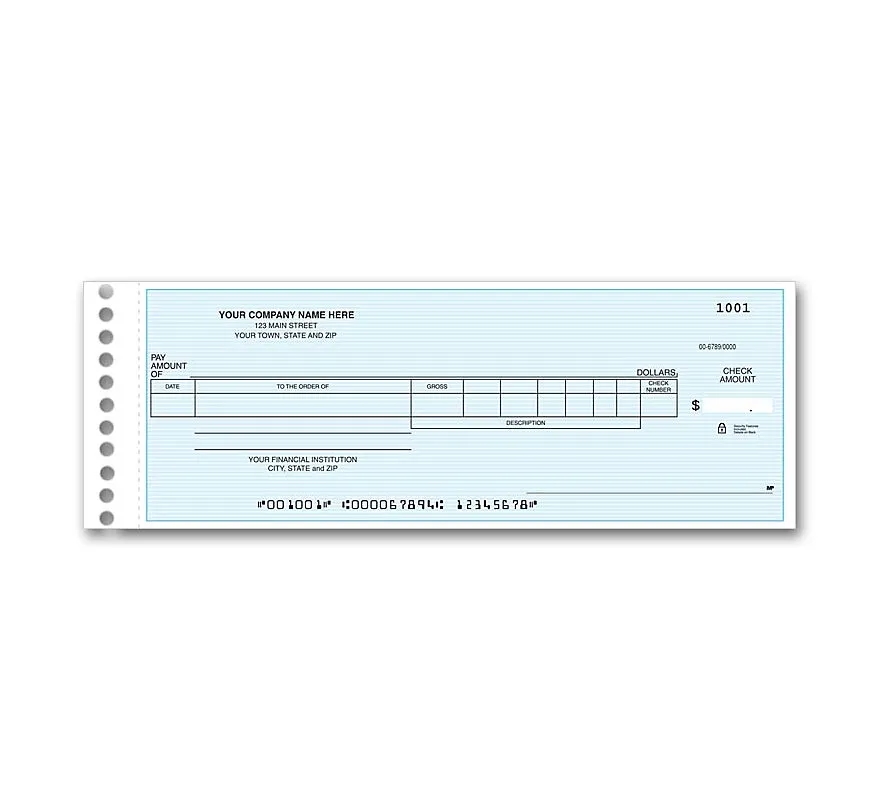 Checks, Payroll/General Expense Center 2