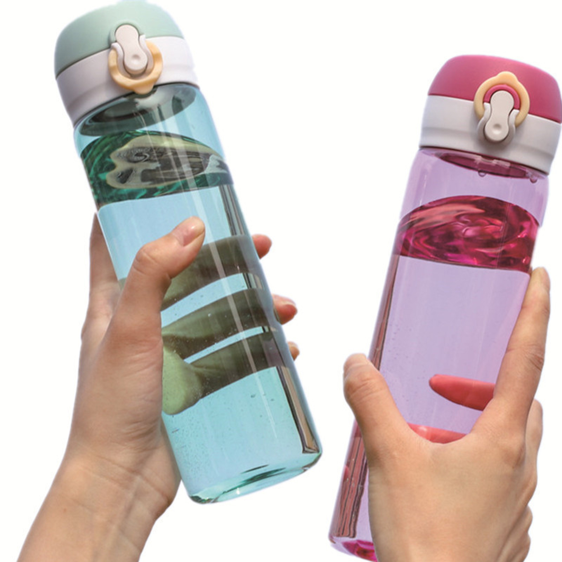 Clear Reusable Water Bottle 2