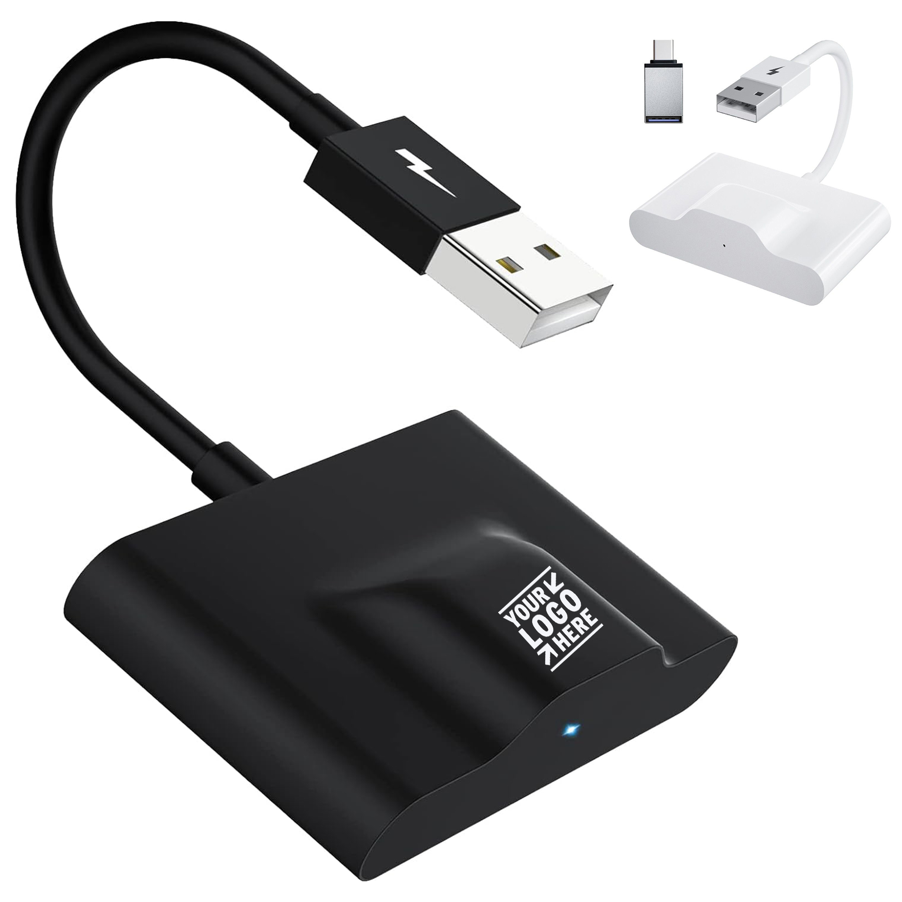 OEM Convert Factory Wired Android Auto Cars Support USB Type-C Interface Wireless Adapter 2