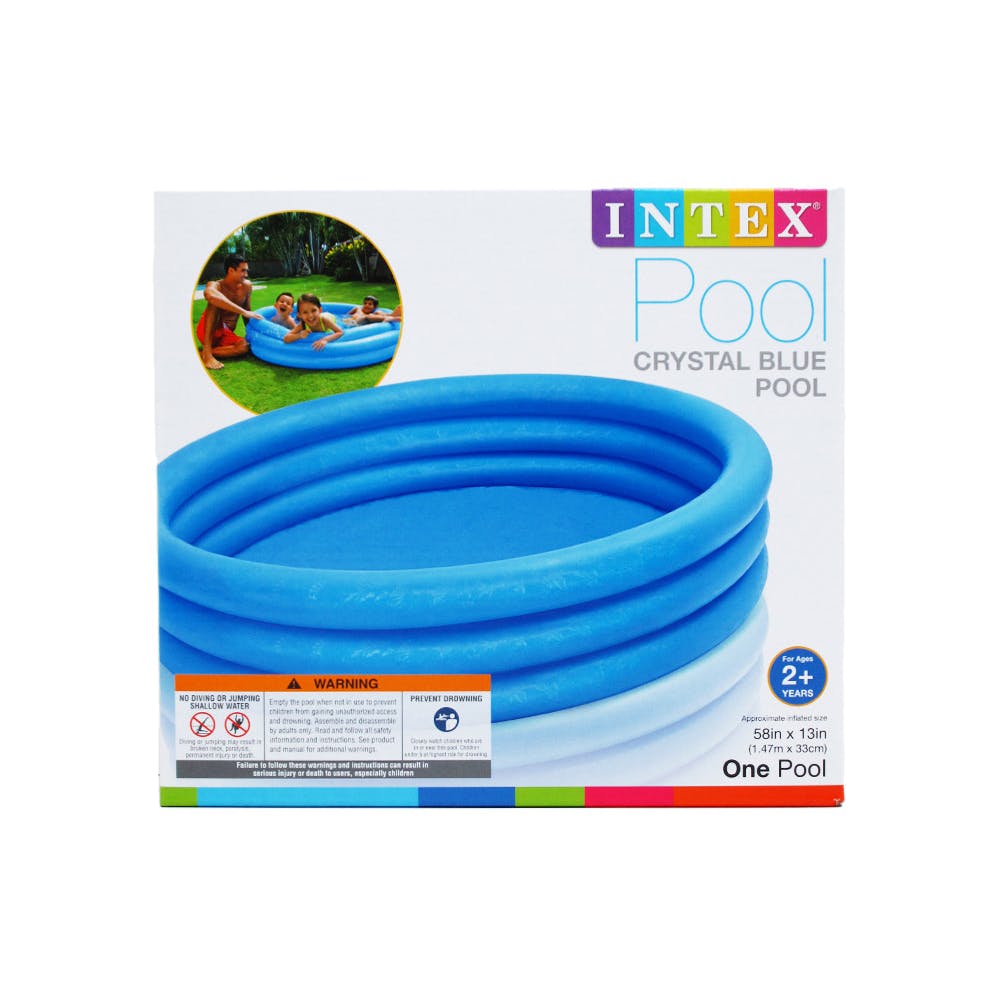 Intex Inflatable Kiddie Pool 58" x 13" 2