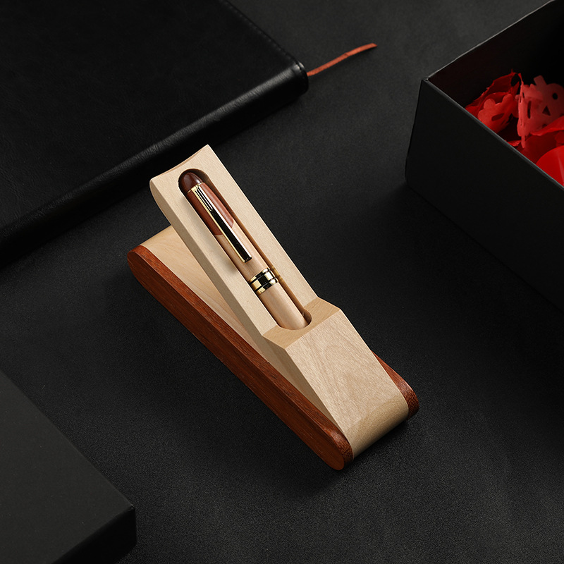 Wood Twist Presenter Box For Pen 2