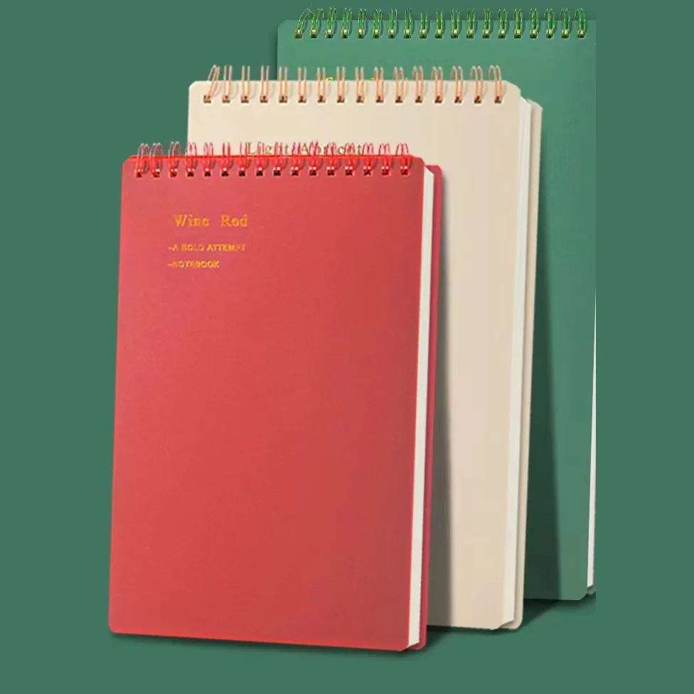 Custom Morandi Flip Coil Thickened A5 Notebook 2