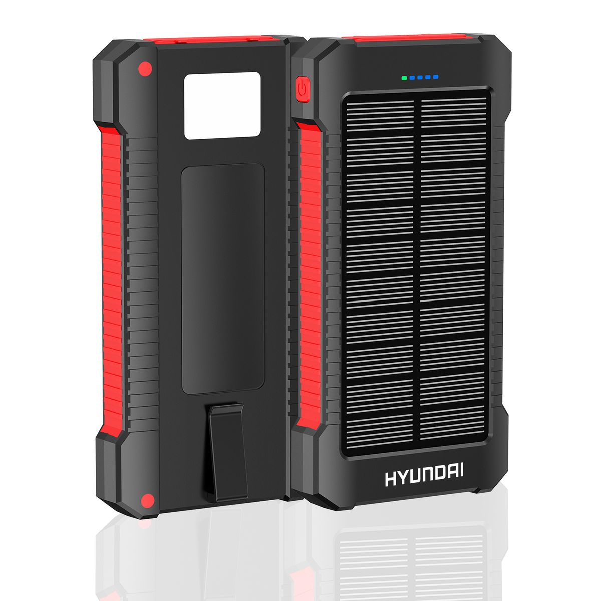 10000mAh Solar Phone Charger /Power Bank with Flash Light 4