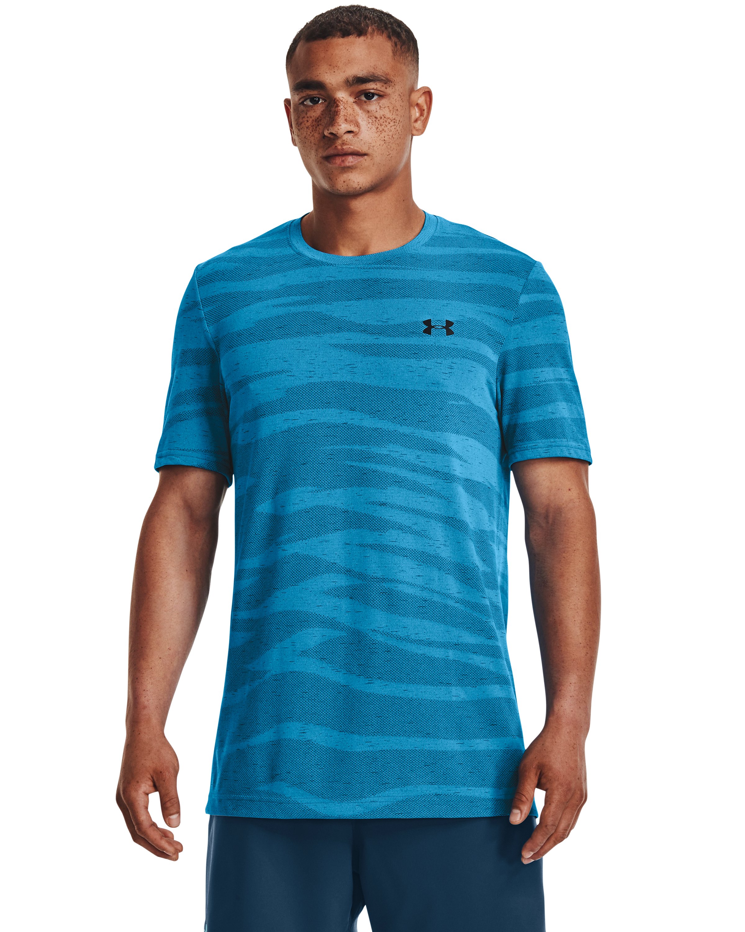 UA Seamless Wave Men's Short Sleeve 10