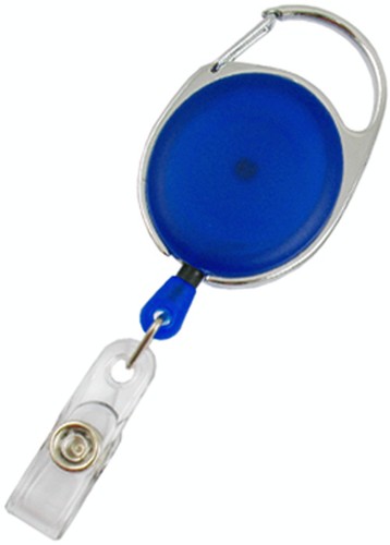 Heavy Duty Carabiner Badge Reel - Close Out 13