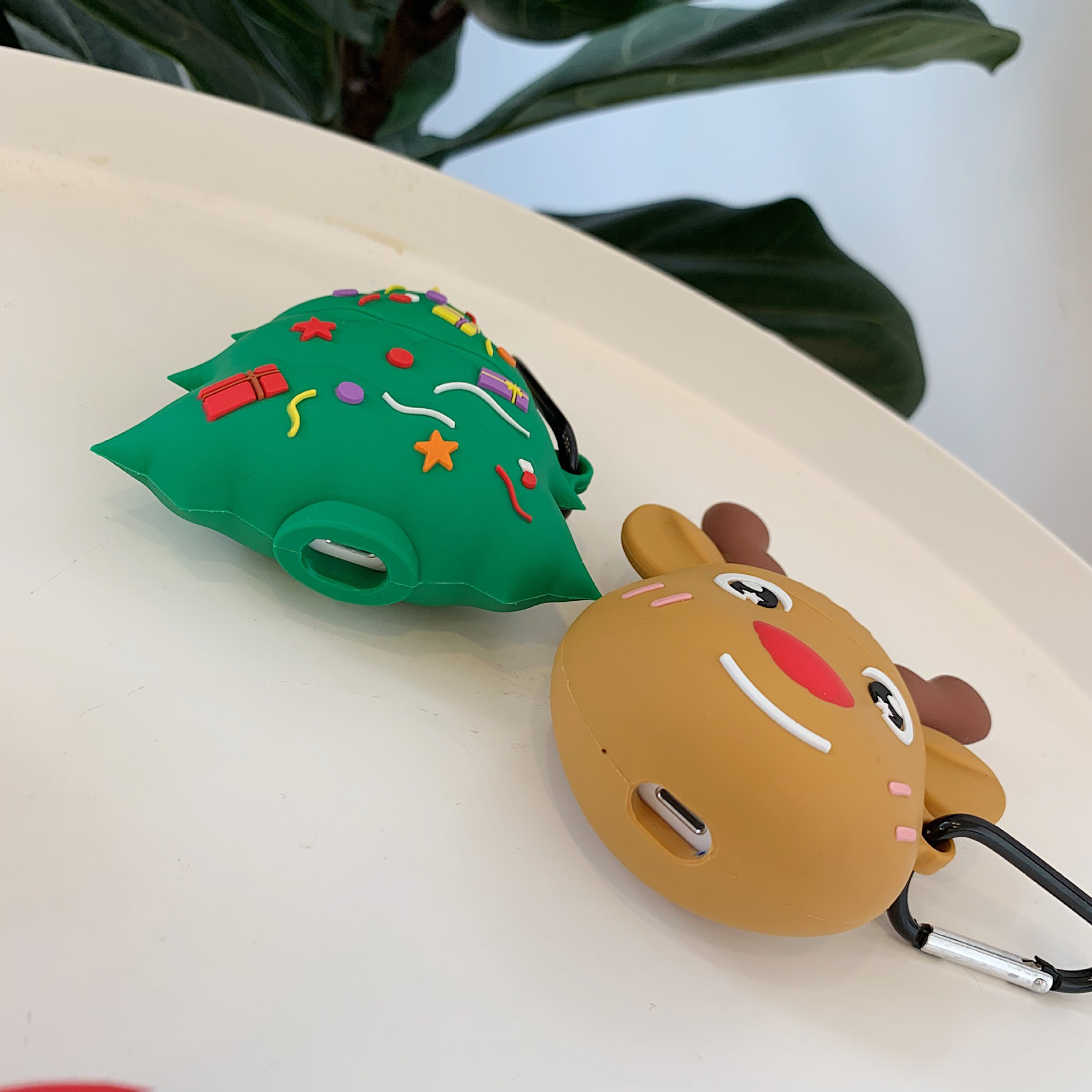 Christmas Decoration 3D Cartoon Silicone pod Case 5