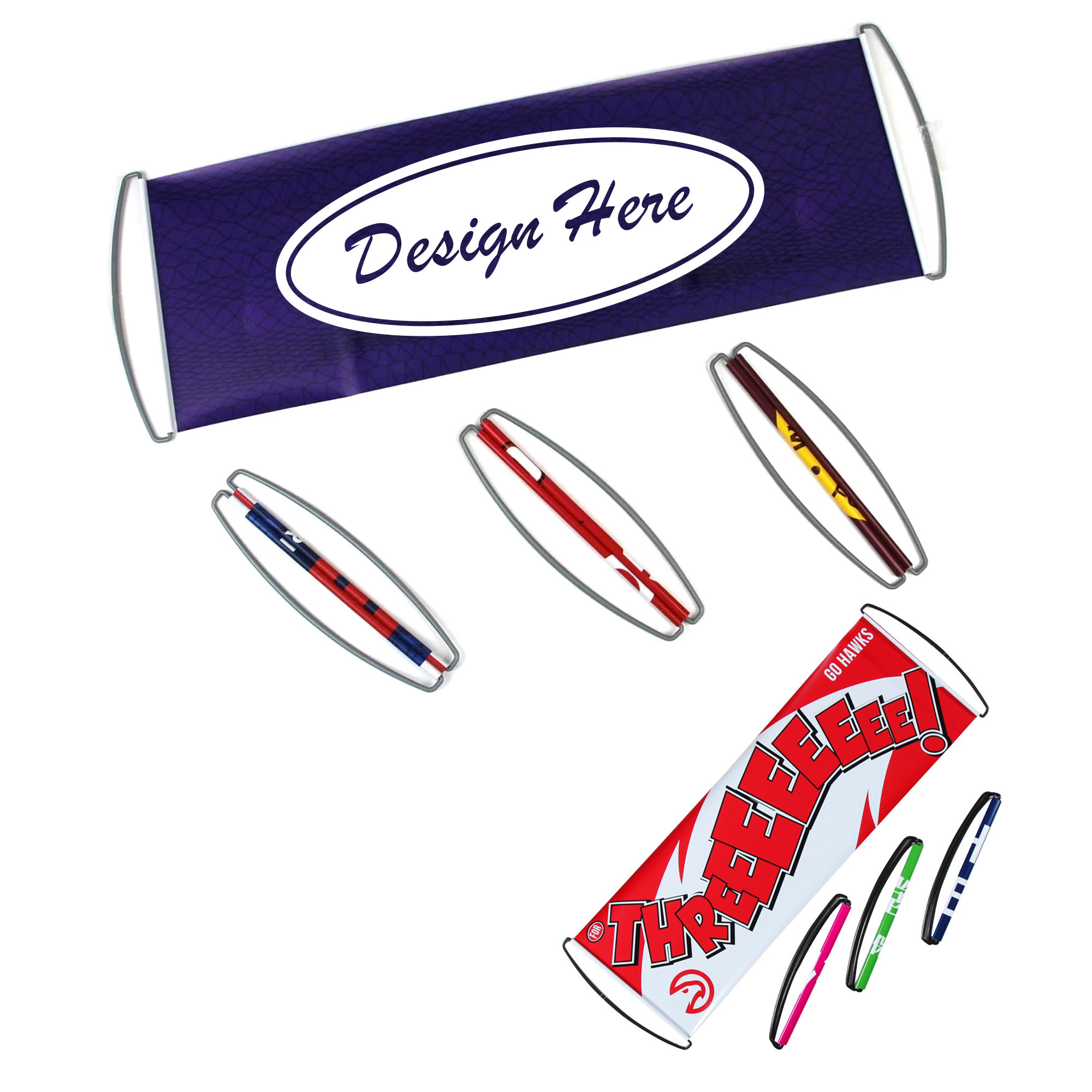 Retractable Handheld Banner 3