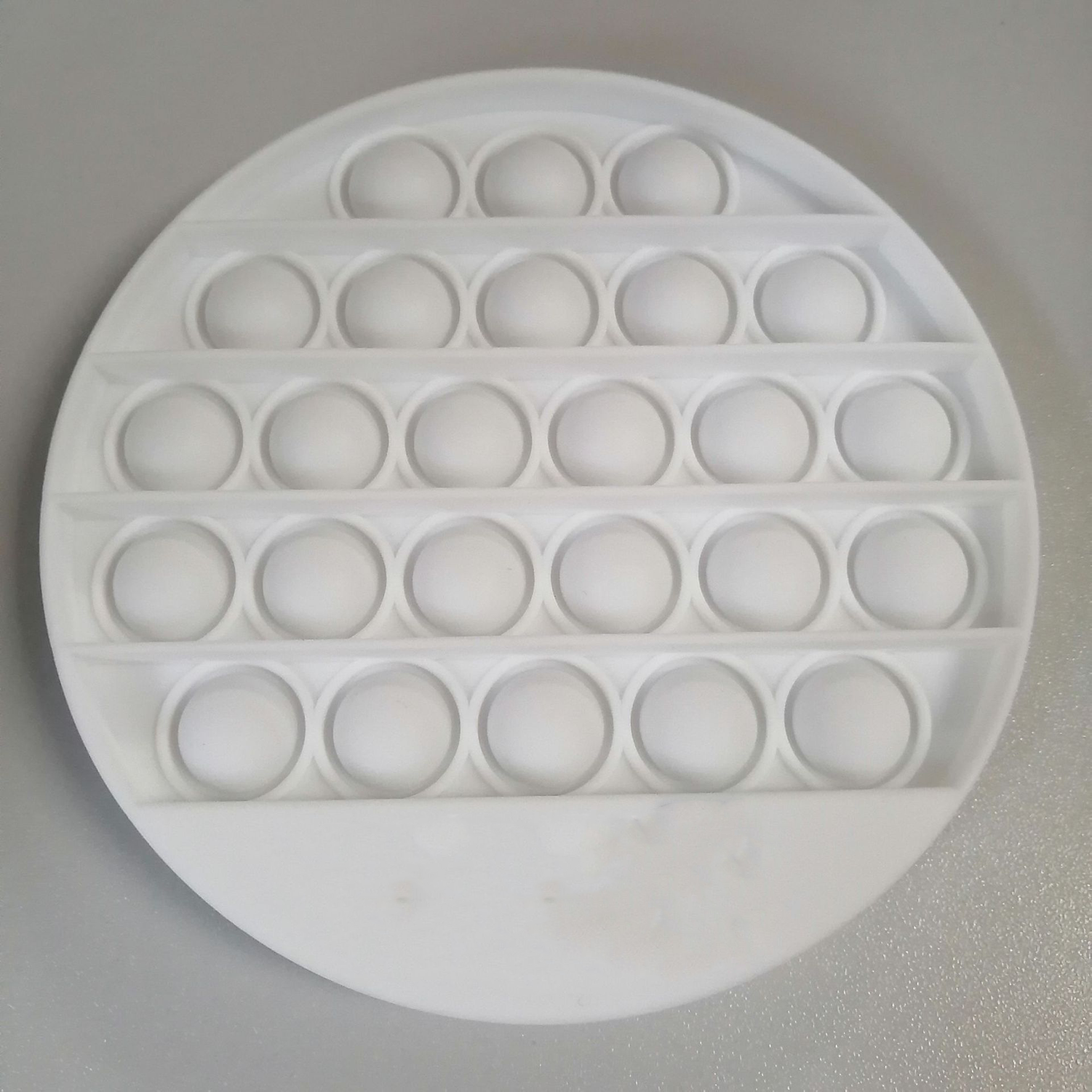 Silicone Round Push Pop Bubble Fidget Toy 5