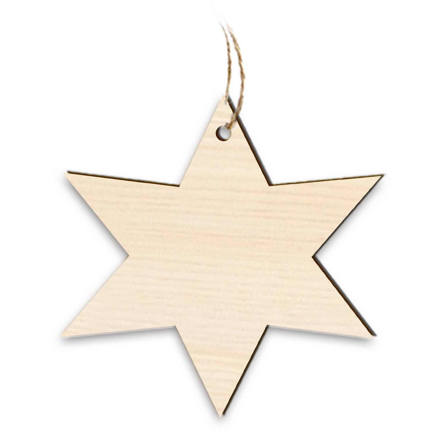 10Pcs Wooden Christmas Ornament Set 3