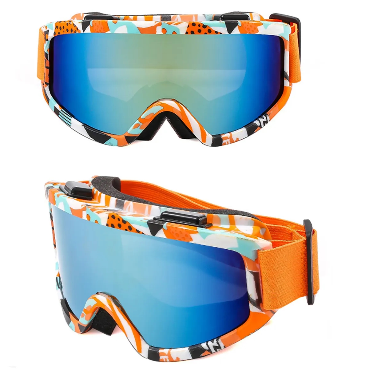 Outdoor Ski Anti-Fog Polarized Windproof Sports Glasses 4