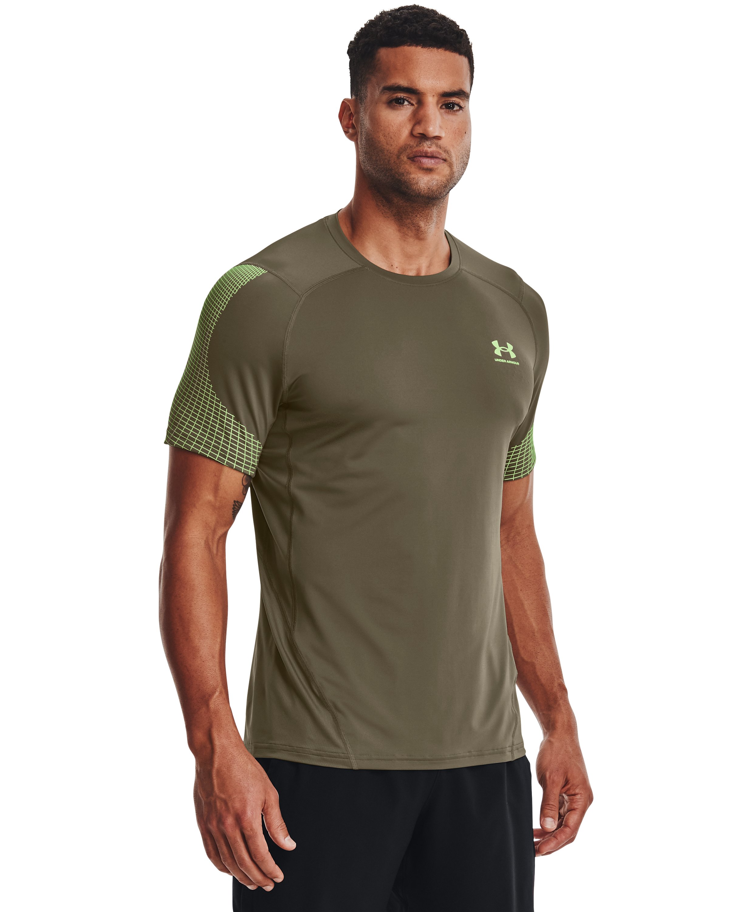 HeatGear Men's Fitted Short Sleeve 3