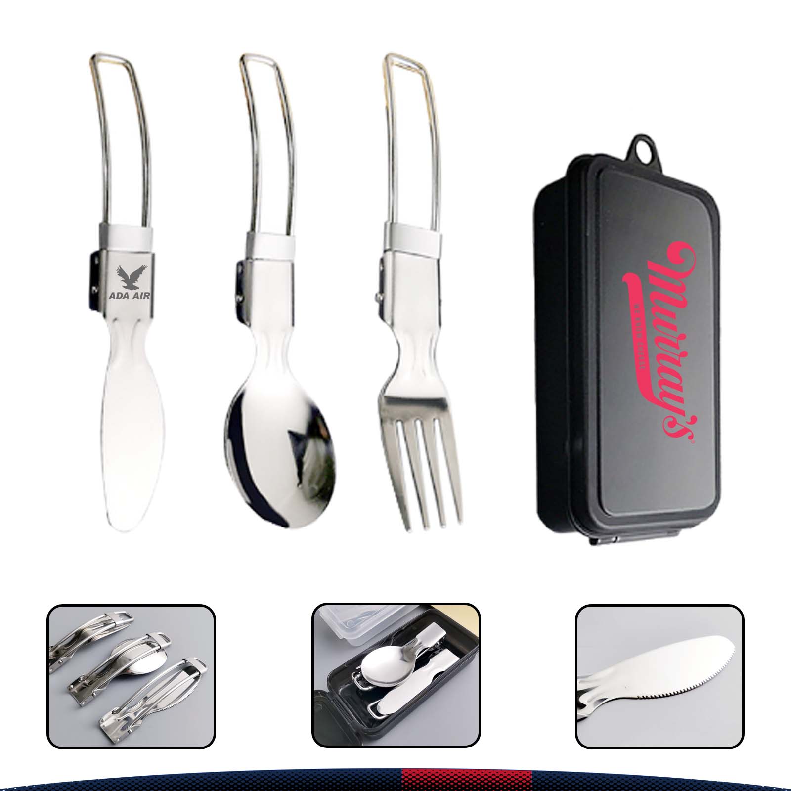 Infrared Folding Cutlery Set 1