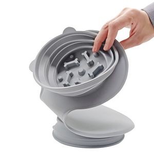 Foldable Stretchable Dual Pet Bowl 5