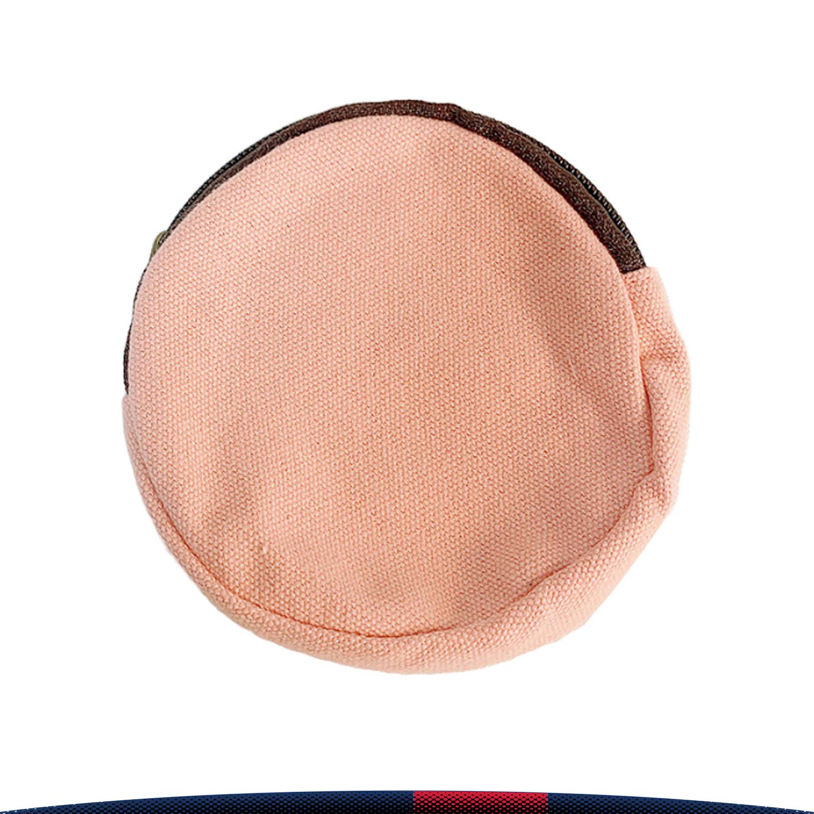 Canvas Round Coin Bag 4