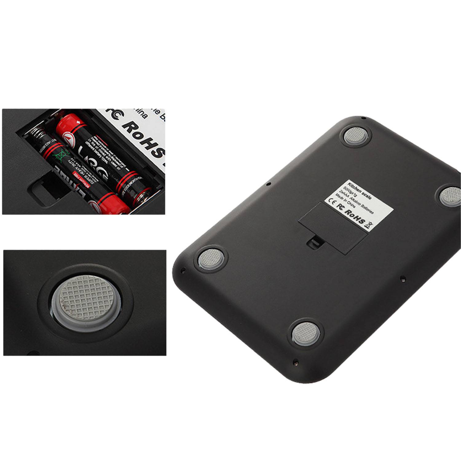 Stainless steel high-precision household electronic scale 7