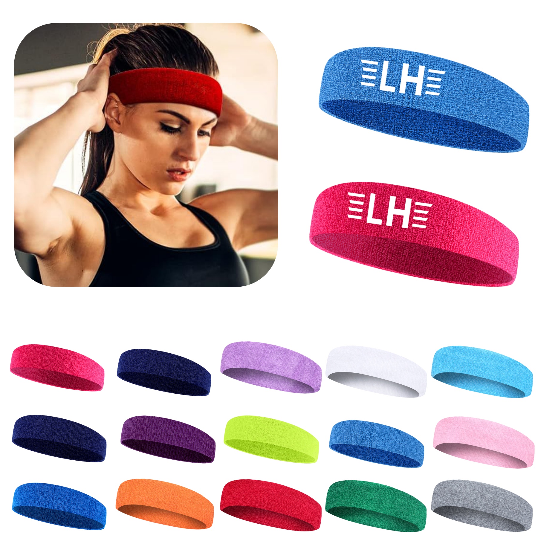 Sweatbands Sport Headbands 1
