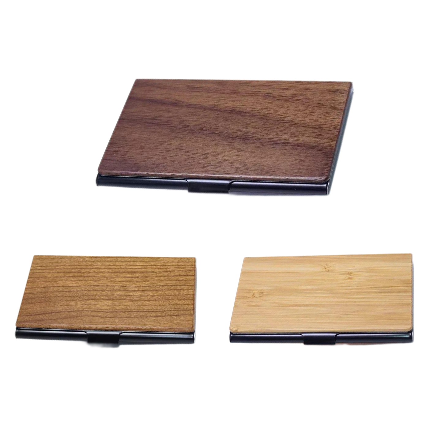 Wood Business Card Case 3