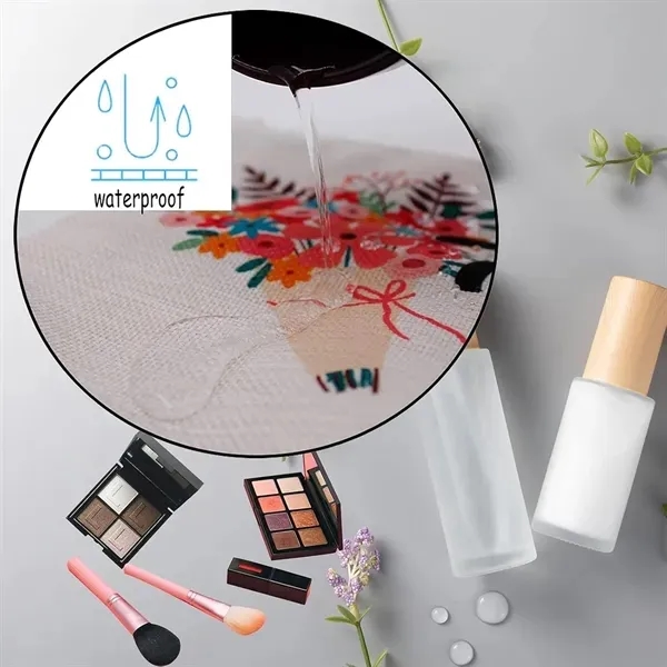 Eco-Friendly Canvas Zip Bag - Sustainable Reusable Pouch 6