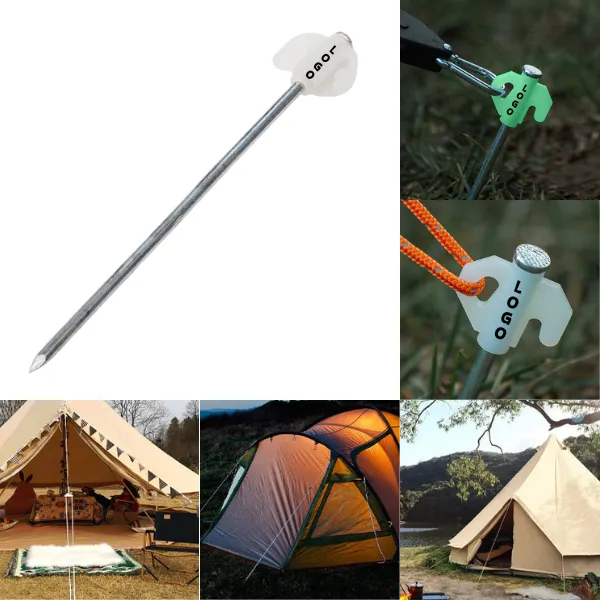 Tent Canopy Night-Glow Ground Stake Anchor Pin 2
