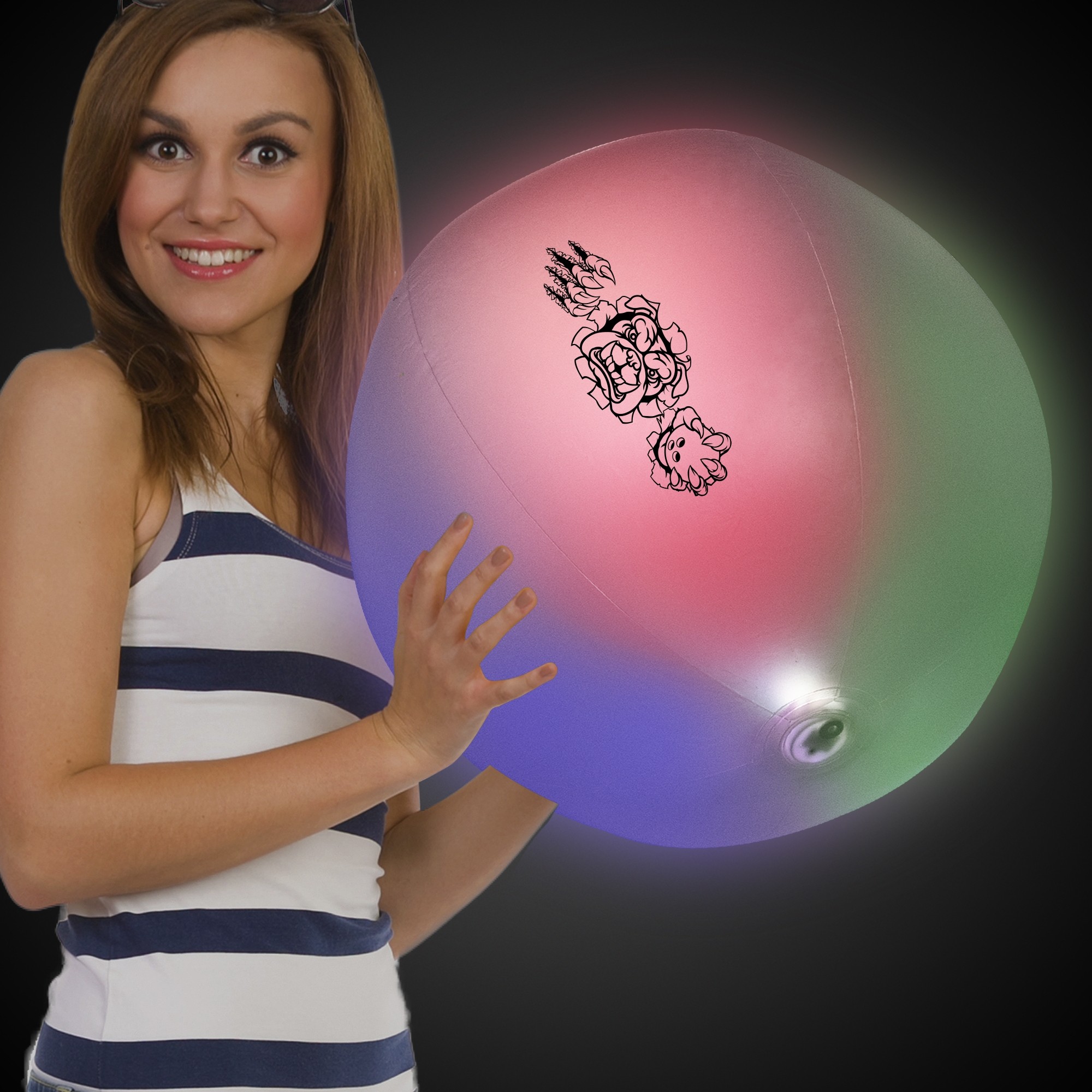 30" Light Up Beach Ball 6