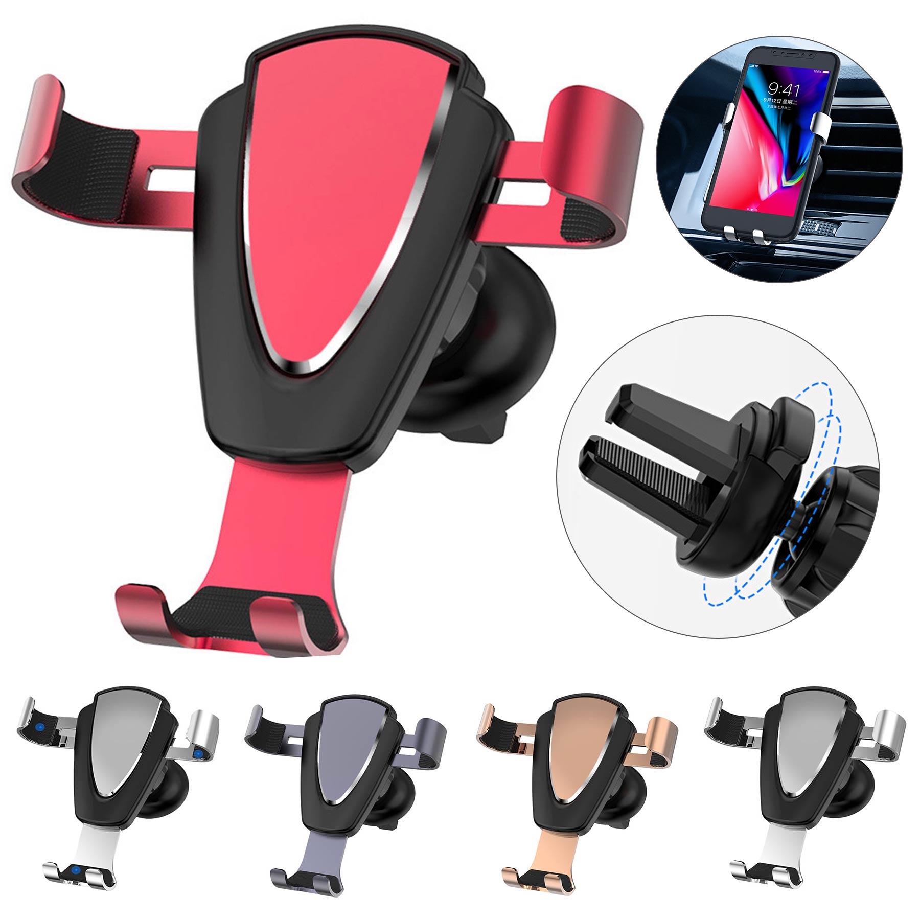 Air Vent Clip Car Phone Holder Mount Fit 2