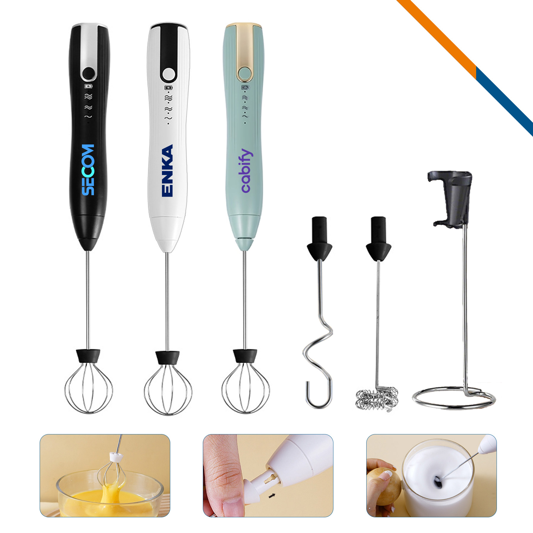Aerofo Electric Handheld Frother Set 9