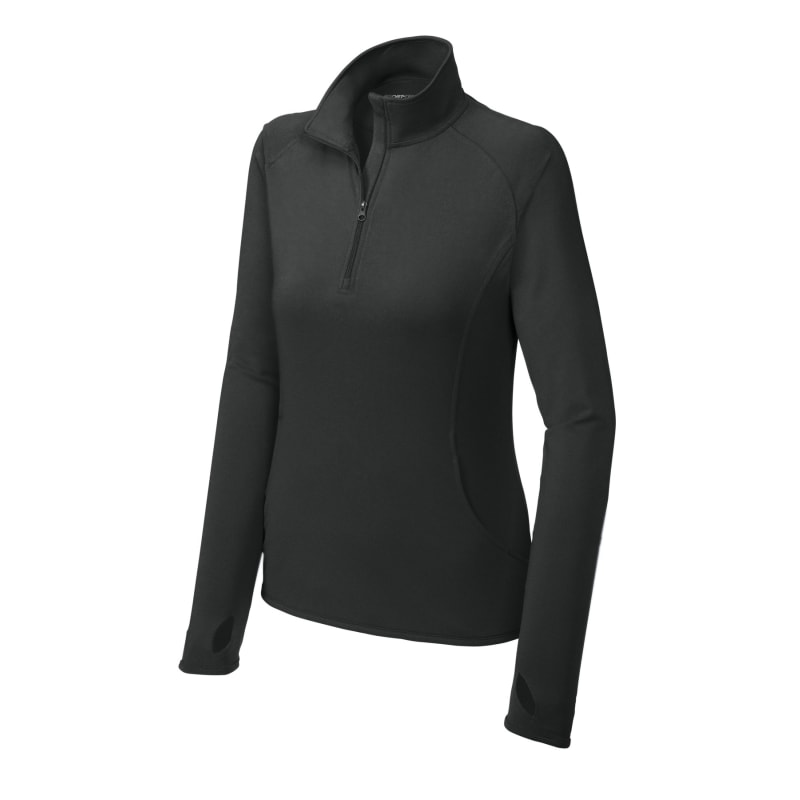 Sport-Tek Women's Sport-Wick Stretch 1/4-Zip Pullover. 34