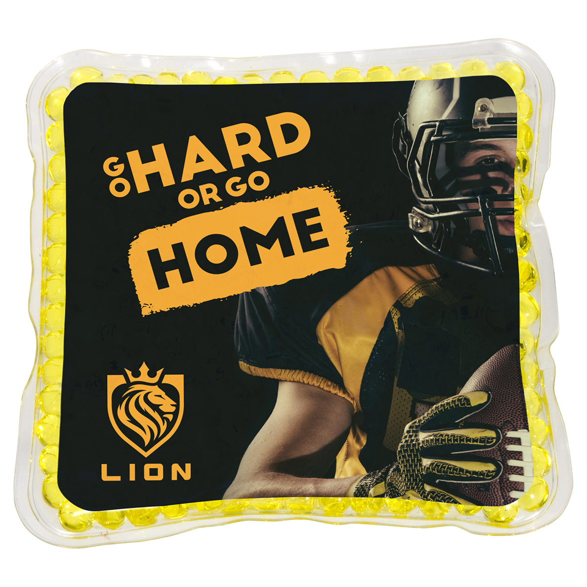 Full-Color Square Aqua Pearls™ Hot/Cold Pack 56