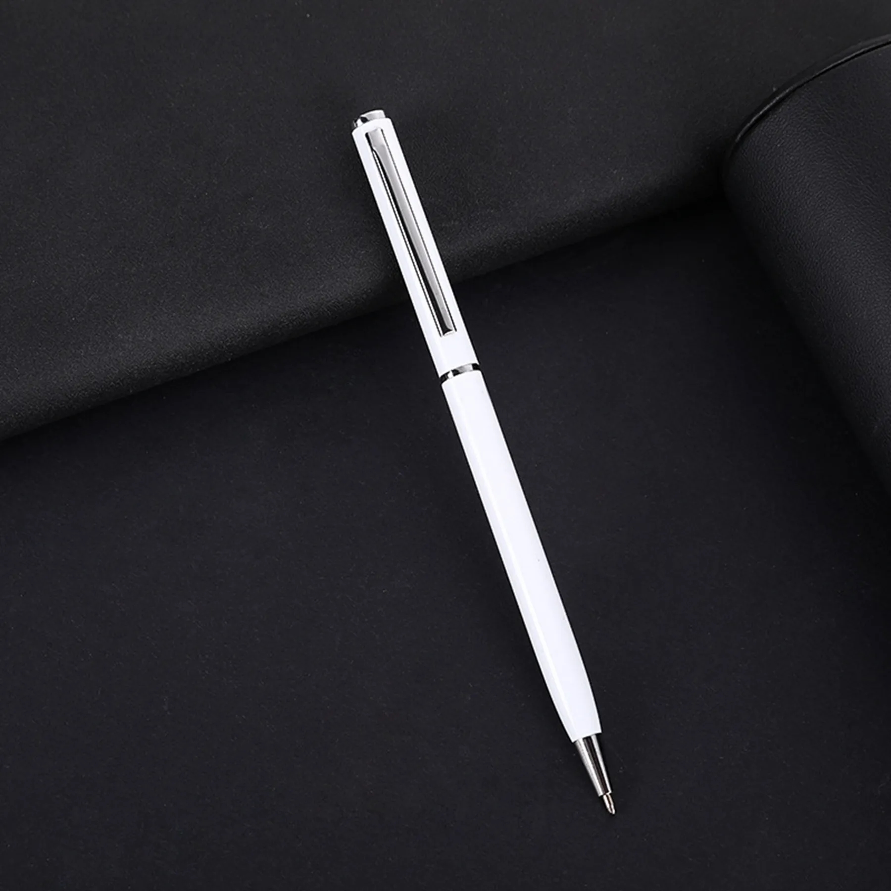 Metal Twist Slim Ballpoint Pen 4