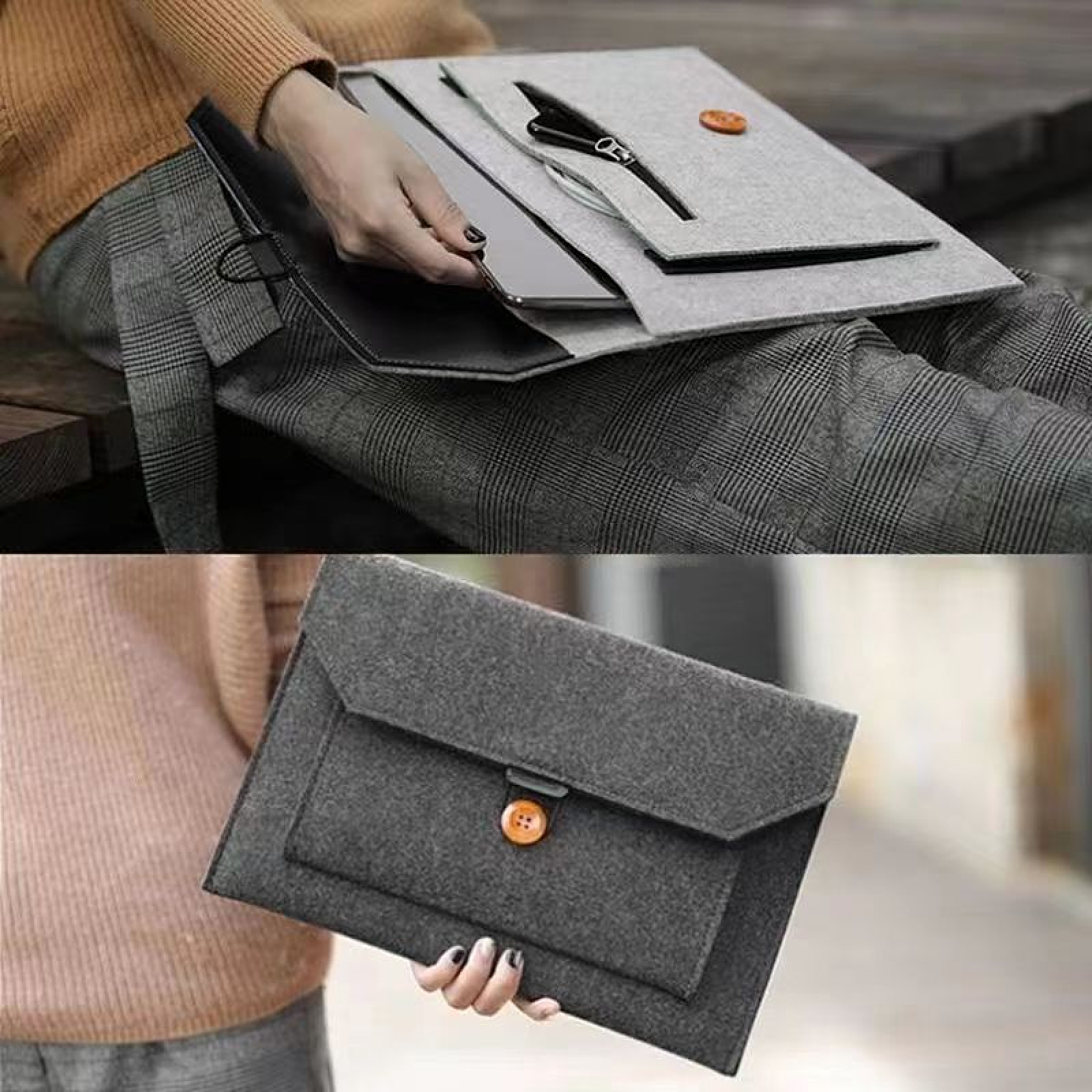 10" Felt Laptop Sleeve 3