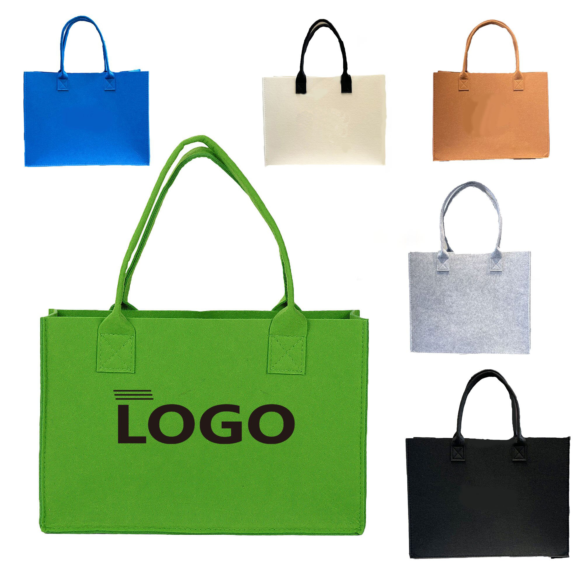Large-capacity Felt Tote Bag 2