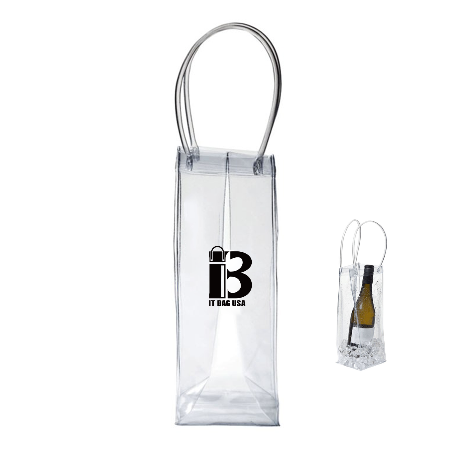 PVC Ice Tote Wine Bag 2
