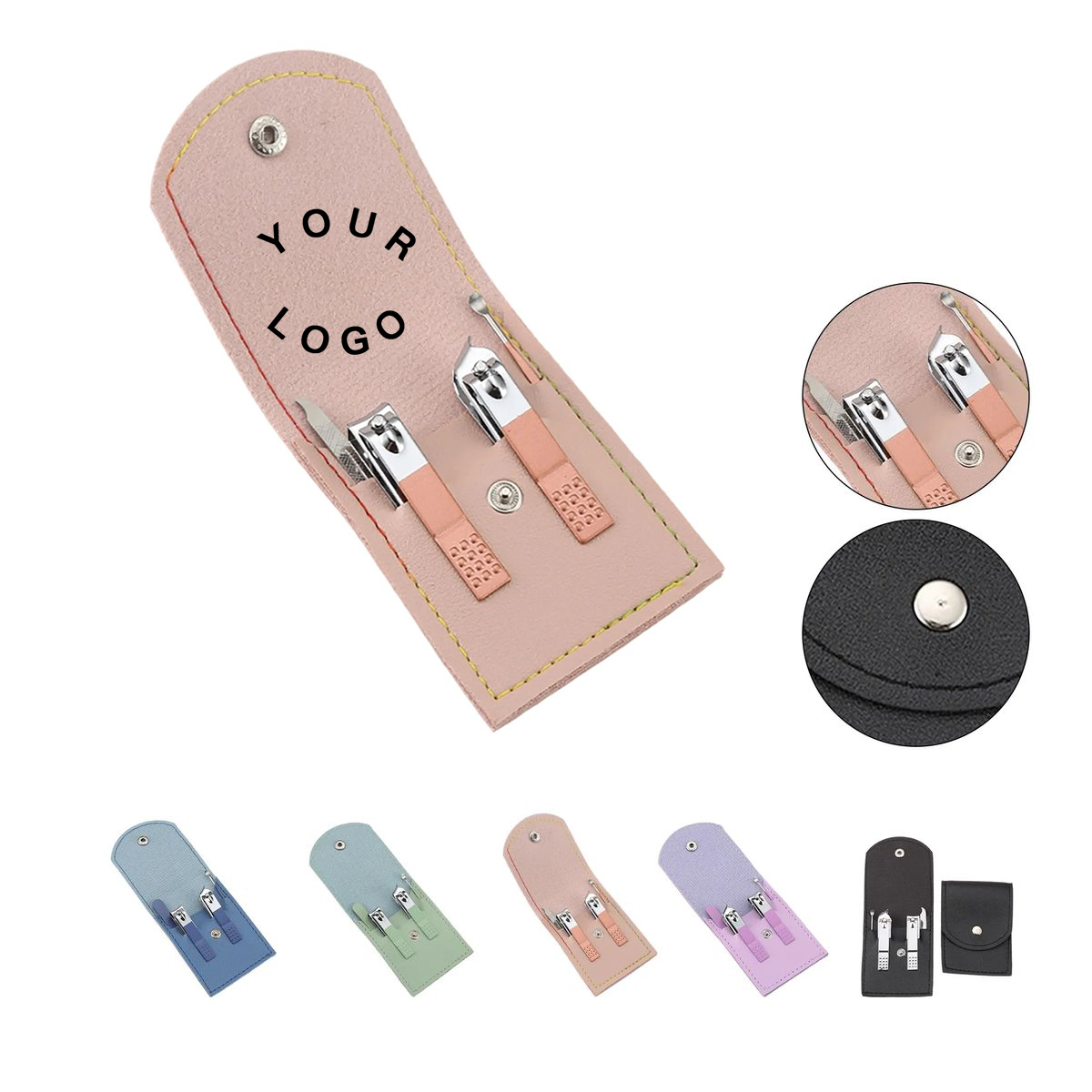 Folding Nail Clipper Set Travel Size 1