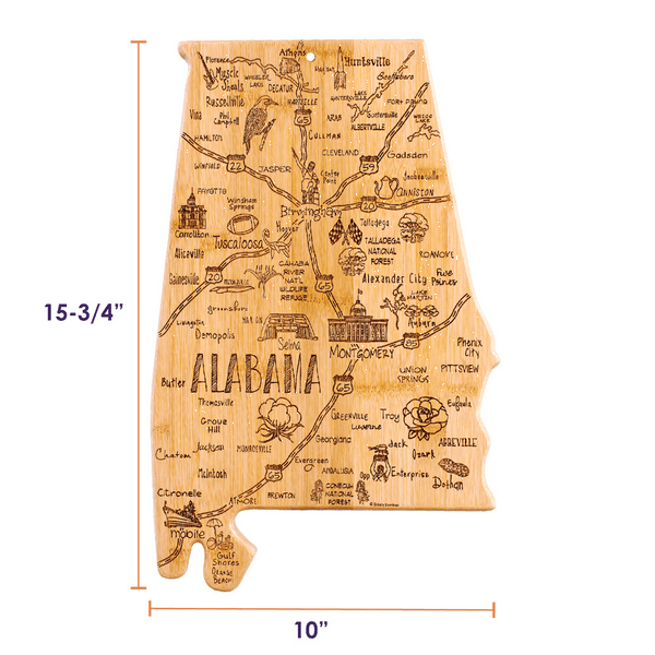 U.S. Destination Bamboo Cutting and Serving Boards 1096