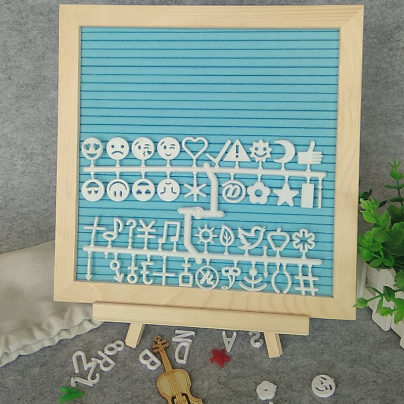Felt Letter Board with 340 Letters Numbers & Symbols 7