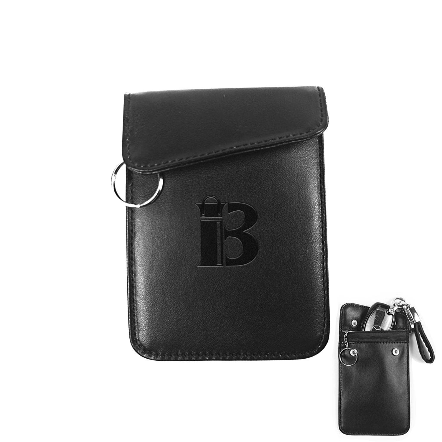 Leather Faraday Key Bag 6