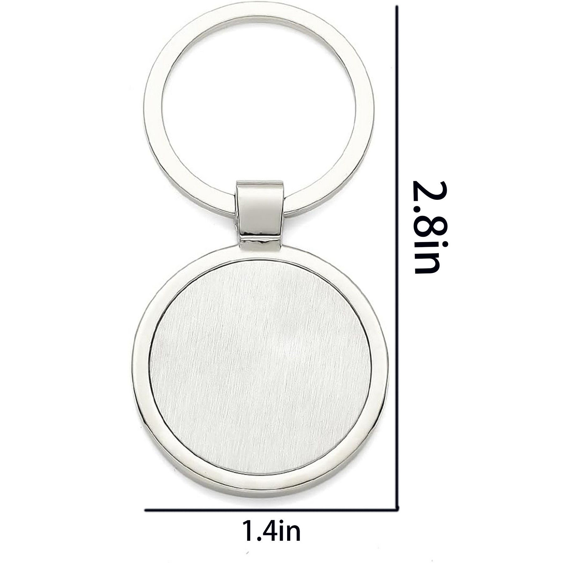 Round Badge Keychain 2