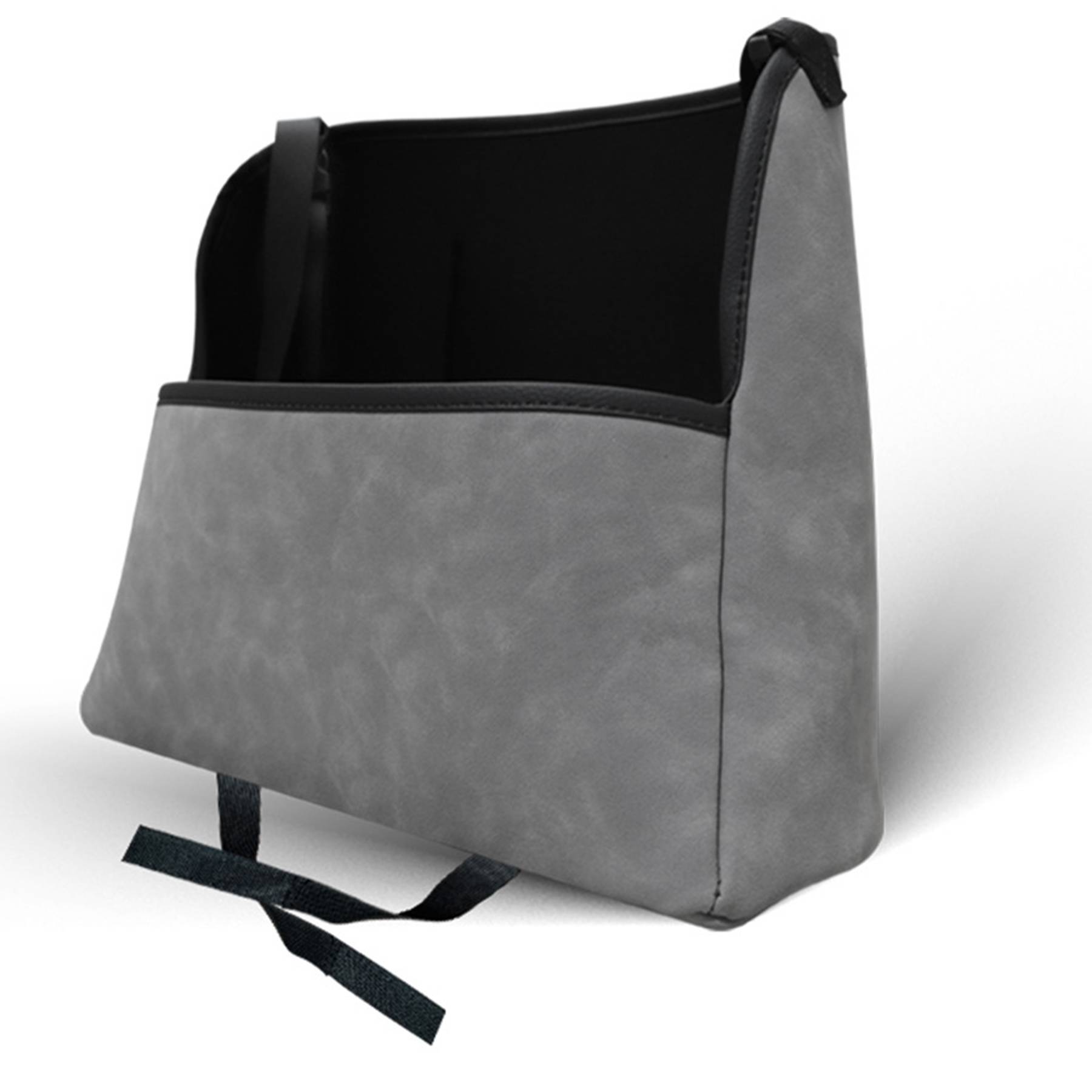 Genuine leather Car Handbag Holder Between Seats 3