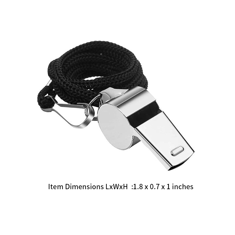 Stainless Steel Sports Whistles 2