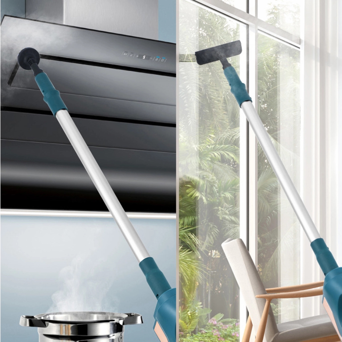 Detachable Handheld Mop Multifunctional Steam Cleaner 5