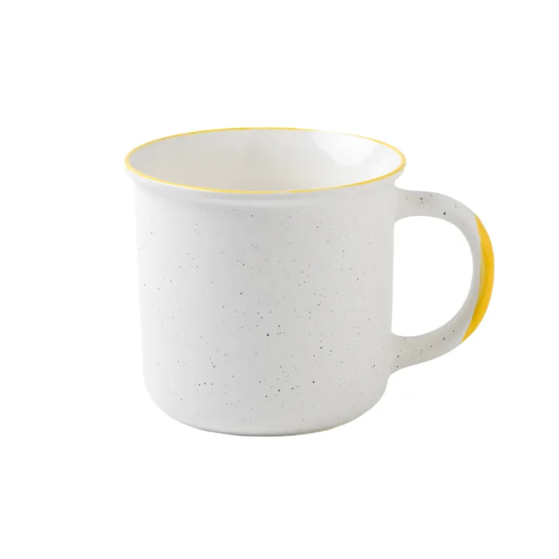 Campfire Two tone Mug 12 Oz Ceramic Coffee Cup 3