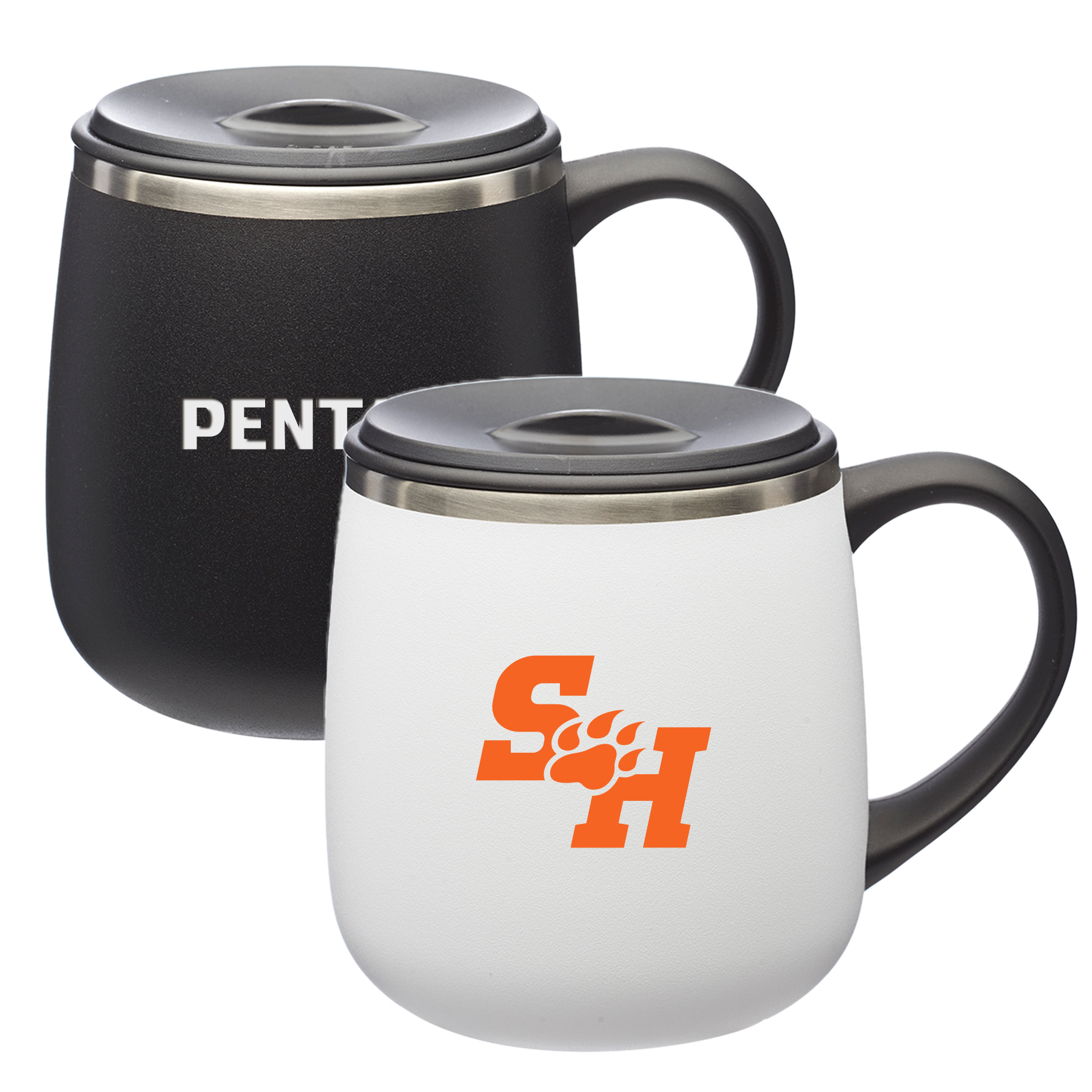 Trino Stainless Steel Coffee Mug - 11 OZ. 1