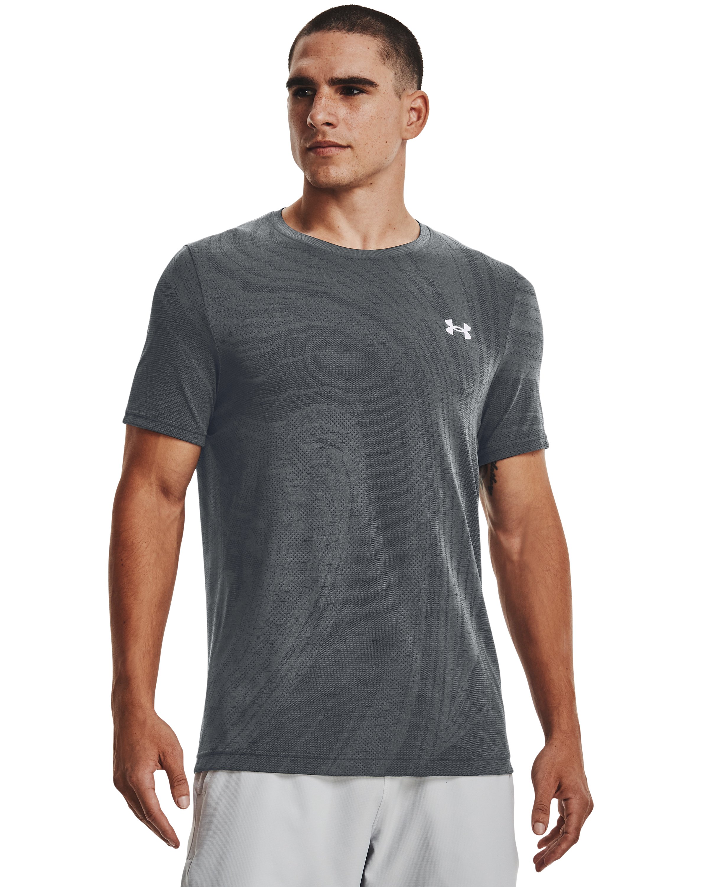 UA Seamless Surge Men's Short Sleeve 7