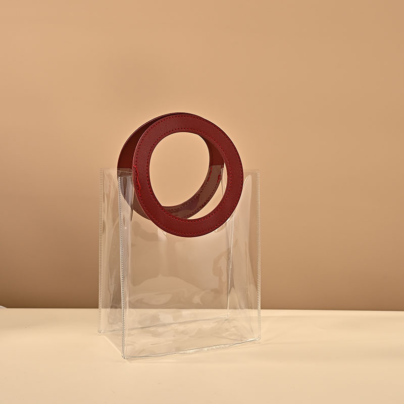 Round Handle Clear Handbag 2